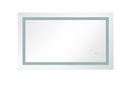 36x24 LED Lighted Bathroom Wall Mounted Mirror with High Lumen+Anti-Fog Separately Control+Dimmer Function