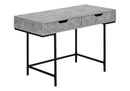 Computer Desk For Home Office, Laptop, Storage Drawers, Contemporary & Modern by HouseOfZazla