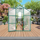 Polycarbonate Walk-In house, Raised Base For Outdoor In All Season by HouseOfZazla