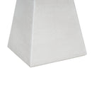 Antique-Textured Magnesium Oxide Outdoor Side Table by HouseOfZazla