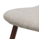 Elegant Dining Chair Set With Fabric by HouseOfZazla