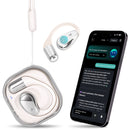 AI Translation Earbuds with 165 Languages & Open-Ear Design