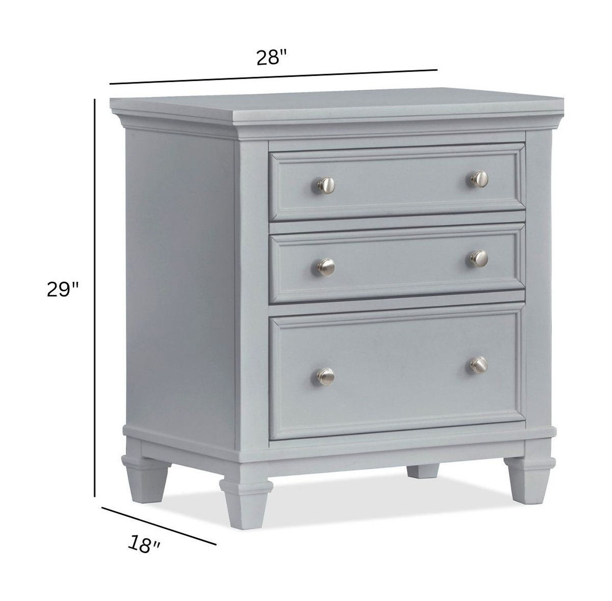 Charleston - Drawer Nightstand, photo 6 of 14