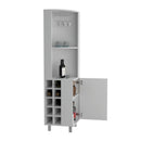 Kaia 70" Tall Corner Bar Cabinet