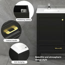 30" Black Bathroom Vanity by HouseOfZazla