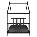 Metal House Platform Bed With Modern Design And Durable Frame by HouseOfZazla