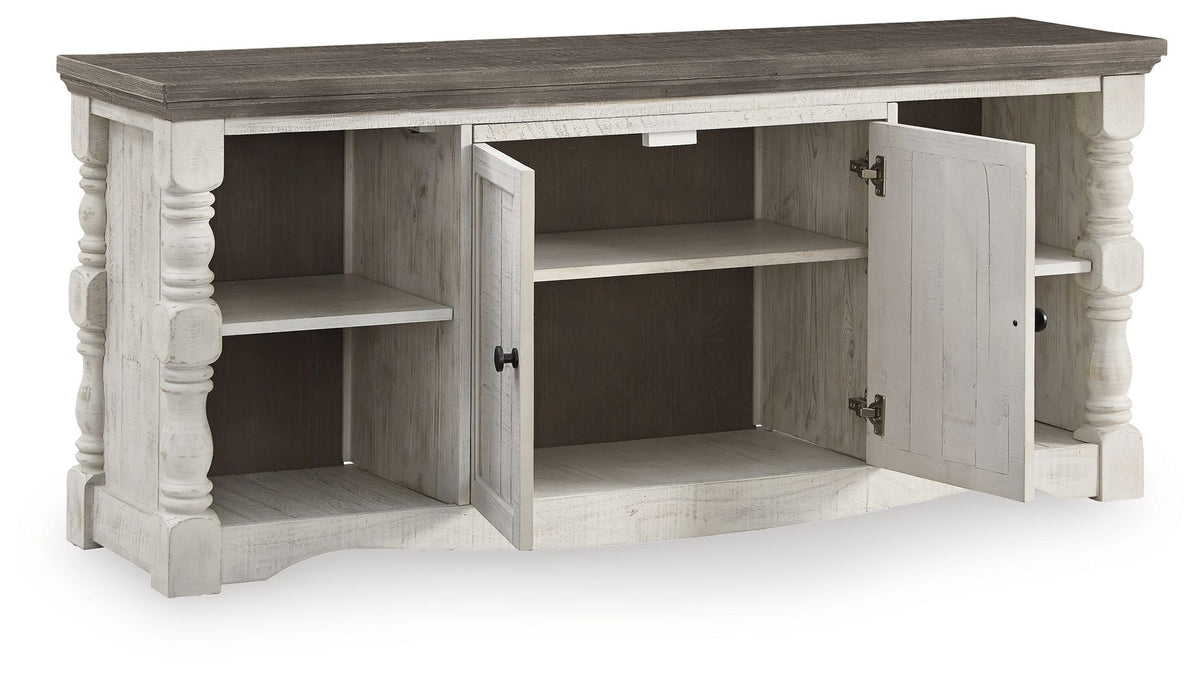 Havalance - Extra Large TV Stand - 2 Doors - Brown / Beige, photo 2 of 7