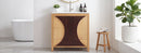 30 Inch Mid-Century Modern Bathroom Vanity with Sink by HouseOfZazla