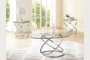 Cocktail Table Set - Chrome by HouseOfZazla