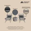 Ashland - 5 Piece Outdoor Conversation Set by HouseOfZazla