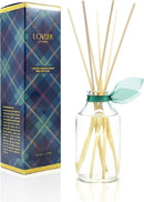LOVSPA Reed Diffuser Set, Birchwood Pine Scented Oil Diffuser with Sticks, Home Fragrance Accessories for Bathroom Shelf Decor, Aroma Diffusers for Home or Office Desk, USA Made by CozyNest Decor