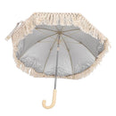 Baby Outdoor Parasols, Baby Stroller Parasol Umbrella with Adjustable Clamp, Toddler Umbrella for Trolley Wheelchair Beach Chair, Outdoor Activities (Beige) by TinyTreasures Baby Boutique