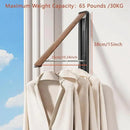 Wall Drying Rack Clothing - Retractable & Foldable Clothes Drying Rack Wall Mounted for Laundry Room Organization | Laundry Room Hanging Rack for Dorm, Closet, Balcony & Indoor/Outdoor Use by CozyNest Decor
