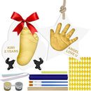 Baby Hand & Footprint Keepsake Kit - Personalized Handprint Footprint Ornament for Newborn Babies, New Mom Gifts, Baby Shower & Registry, Nursery Picture Frame, Pet Paw Print Ornament by TinyTreasures Baby Boutique