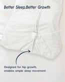 TotAha Toddler Sleep Sack 1.0 TOG for 2T-3T-4T, Premium Soft Wearable Blanket Baby Sleeping Bag with 2-way Safe Zipper for Girl Boy by TinyTreasures Baby Boutique