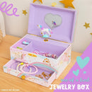Musical Unicorn Kids Jewelry Box - Girls Jewelry Box with Mirror, Unicorn Gifts for Little Girls, Unicorn Toys for Girls Age 4-6 by TinyTreasures Baby Boutique