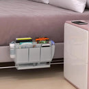 Bedside Caddy, Bed Organizer with 11 Pockets and Power Strip Holder, Versatile Bedside Storage Caddy for Home,Dorm,Bunk,Hospital,Crib Bed (2 Pack Grey) by CozyNest Decor