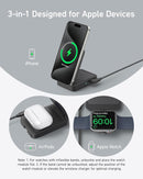 Anker MagGo Wireless Charging Station (Foldable 3-in-1) by Anker