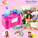 Balloon Pump 600W 110V Electric Balloon Pump Portable Electric Inflator Balloon Air Pump-2 Tying Tools Balloon Blower for Party Decoration by TinyTreasures Baby Boutique
