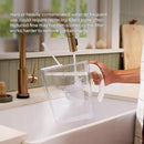 Clearly Filtered No.1 Filtered Water Pitcher/Updated Model/Targets 365+ Contaminants e.g. Fluoride Chlorine PFAS Microplastics Lead Arsenic BPA/BPS Free (Pitcher Includes 1 Filter) by CozyNest Decor