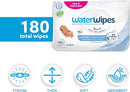 WaterWipes Sensitive+ Newborn & Baby Wipes, 3-In-1 Cleans, Cares, Protects, 99.9% Water, Unscented & Hypoallergenic, 180 Count (3 Packs) by TinyTreasures Baby Boutique