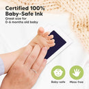 4-Pack Inkless Baby Hand and Footprint Kit - Mess Free Ink Pad for Newborn Keepsake, Dog Nose & Paw Print Kit, Clean Touch Ink Pad for Baby Hand & Footprints, Ideal New Mom Gifts (Twilight) by TinyTreasures Baby Boutique