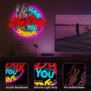 Have The Day You Deserve Neon Sign,Funny Skull Neon Signs For Wall Decor,USB Dimmable LED Neon Light signs for Bedroom,Party, Bar, club,Living Room Halloween Decoration Gifts by CozyNest Decor