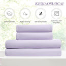 KEQIAOSUOCAI Pinch Pleated Lavender Blackout Curtains 72 Inches Long, Sound & Light Reducing Room Darkening Drape for Girl's Bedroom(Lavender, 2 Panels, W40 x L72) by TinyTreasures Baby Boutique