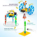 STEM Robotics Kits for Kids Age 8-12 8-10, Science Kits for Kids 5-7, STEM Toys for Boys Age 6 7 8 9 10 12 13 14 Girls Boys Birthday Gifts, Robot Building Crafts 6-8 Engineering Motor Set by TinyTreasures Baby Boutique