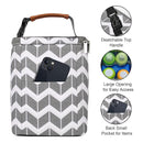 BreastMilk Cooler Bag with Ice Pack Fits 4 Baby Bottles Up to 9 Ounce, Large Baby Bottle Bag Fits for Nursing Mom Daycare by TinyTreasures Baby Boutique
