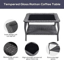 Outdoor Furniture Sectional Sofa L Shaped Couch - Patio Wicker Set with 2 Swivel Glider Chairs, 5 Piece Rattan Patio Conversation Sets with Gray Cushion for Deck Backyard Sunroom by GreenHaven Gardens