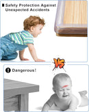 HOMREALM Baby Proofing,6.6ft(2M),Silicone Soft Corner Protectors with Pre-Taped Strong Adhesive, Edge Protectors for Sharp Corners of Cabinets, Tables by TinyTreasures Baby Boutique