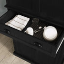 ARTPOWER 72" Tall Kitchen Pantry Storage Cabinet with Drawer and Adjustable Shelves, Pantry Cabinet for Kitchen, Bathroom or Hallway, Black by CozyNest Decor