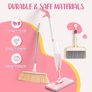 Kids Cleaning Toy Set,Pink Mini Spray Mop Montessori Toys Pretend Play Cleaning Tool for Toddlers with Spray Mop & Kids Broom Dustpan Set Cleaning Toys Gift for Toddlers Girls Boys Age 3+ by TinyTreasures Baby Boutique