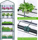 Mini Greenhouse for Outdoors Indoor: Ohuhu Small Plants Green House with 5 Tier Shelves, Portable Plastic Greenhouses with Heavy Duty Transparent PVC Cover for Garden Patio Backyard Porch Balcony by GreenHaven Gardens