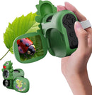 1600X Handheld Microscope for Kids 2" IPS Screen Kit Mini Pocket Digital Microscopes STEM Science with Slides Photo Video Rechargeable Portable Scope Gift for Ages 6-12 (Green) by TinyTreasures Baby Boutique