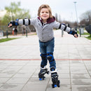 Adjustable 4 Size Kids Roller Skates With Light up Wheels for Girls Ages 5-8-12, Safe and Fun Illuminating Skates for Kids, Toddlers, Boys by TinyTreasures Baby Boutique
