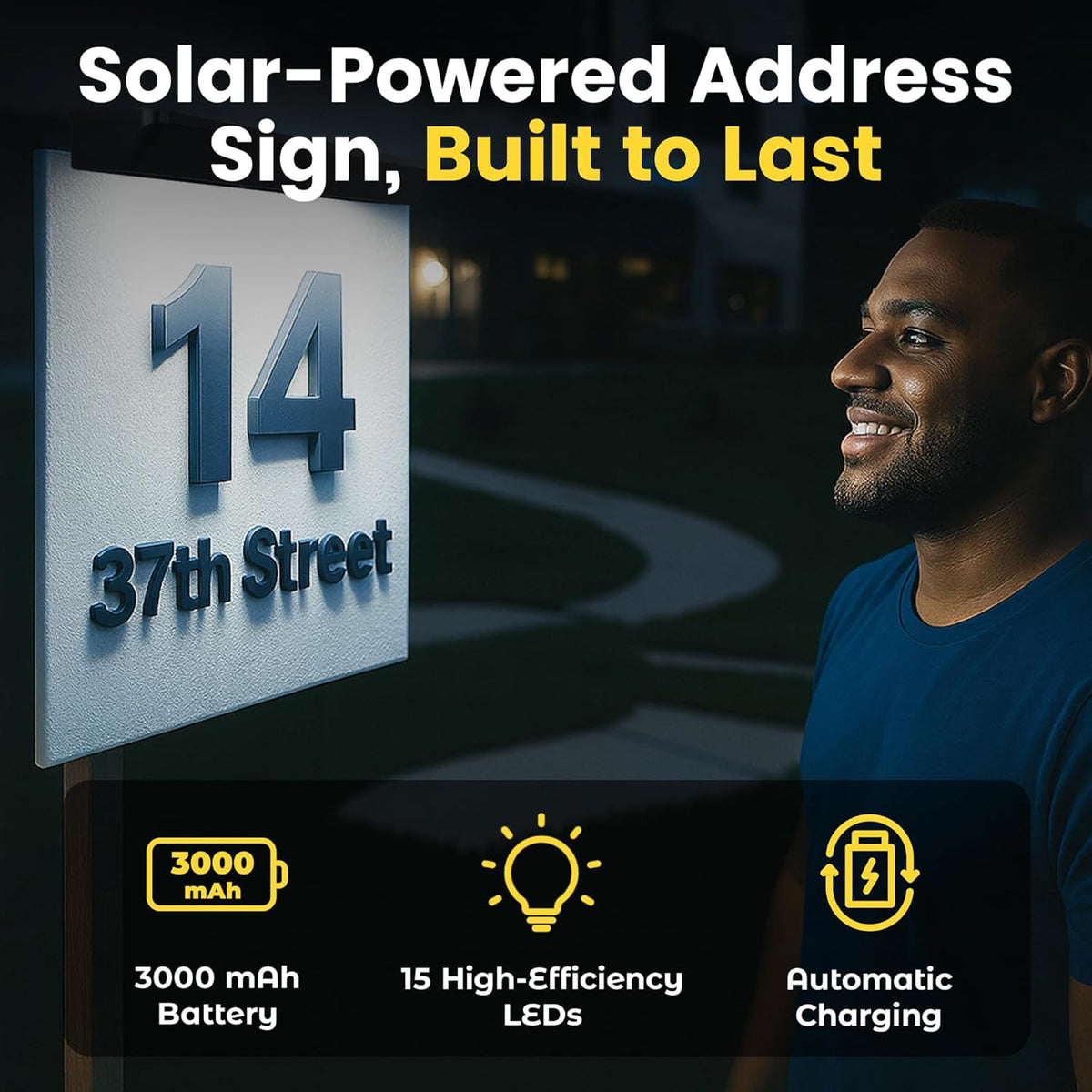 Solar Sign Lights for Advertising and Real Estate BICSSL-01, photo 3 of 9