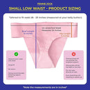Women’s Pelvic Uterus Support Belt ― Girdle for Prolapsed or Dropped Bladder | Vulvar Varicosities | Postpartum Recovery | Symphysis Pubis | Dysfunction Pain Relief - Low Waist (Pink - by TinyTreasures Baby Boutique