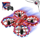 Spider Drone for Kids, Jomzuci RC Mini Drone with 360°Flip, Hover Indoor Drones for Kids 8-12 with 2 Batteries, Headless Mode, 3 Speed Mode, Quadcopter Outdoor Toys Gifts for 8-12 Year Old Boys Girls by TinyTreasures Baby Boutique