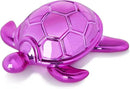 Small Sea Turtle Statue 4 inch Shiny Hot Pink Accent Knick Knacks Paperweight for Bathroom Home Office Shelf Desk Table Decor, Cute Sea Turtle Gifts for Women by CozyNest Decor