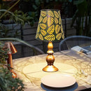 Pearlstar Solar Table Lamps - Leaf Garden Waterproof Cordless Solar Table Lamps for Patio Garden Pathway Yard by GreenHaven Gardens
