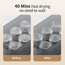 Baby Bottle Steamer, 3-in-1 Bottle Steamer and Dryer, Easy One-Dial Control Electric Steam Bottle Dryer for Baby Bottles, Baby Stuffs & Breast Pump Accessories by TinyTreasures Baby Boutique