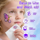 Face Painting Kit, 42 Colors Body Paint With 10 Pcs Brushes, Safe & Non-Toxic Washable for Children Adults Halloween Christmas Party by TinyTreasures Baby Boutique