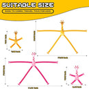 Giraffe Sensory Toys 4Pcs Gift for Toddlers Girls Year Old Ages 3 4 5 6 7 8 9 10, Suction Autism Toy Pop Tube Fidget Toys Autistic Travel Toys Stocking Easter Basket Stuffer Valentine Gift for Kids by TinyTreasures Baby Boutique