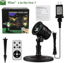 Christmas Laser Lights Outdoors Decoration Projector Light Waterproof LED Star Show for Xmas Decor House Home Yard Garden Patio Wall Indoor, Red and Green with Wireless Remote by GreenHaven Gardens