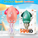 USB Rechargeable Dancing Octopus Baby Toy - Electric Crawling & Tummy Time Toy, Magical Musical Squid, Stress-Relief Desk Decor - Birthday for Kids Ages 1 2 3 4 5 6 Girls (Pink) by TinyTreasures Baby Boutique