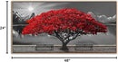 Large Framed Wall Art for Living Room Large Mangrove Landscape Modern Art for Wall Decor Living Room, Bedroom, Office, Home Wall Decor 24x48 inches(With Soild Wood Dark Framed) by CozyNest Decor