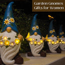 DKJOCKY Funny Garden Gnomes Gifts for Women, Solar Gnomes Decorations for Yard, Garden Oranments Outdoor Gardening Birthday Gifts for Women Mom Grandma Wife by GreenHaven Gardens