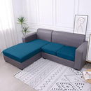 hyha Waterproof Couch Cushion Covers, Sectional Sofa Slipcovers Washable, L Shape Chaise Dog Couch Covers for Sectional Sofa, Universal Furniture Protector (1 Piece for Chaise, Deep Teal) by CozyNest Decor